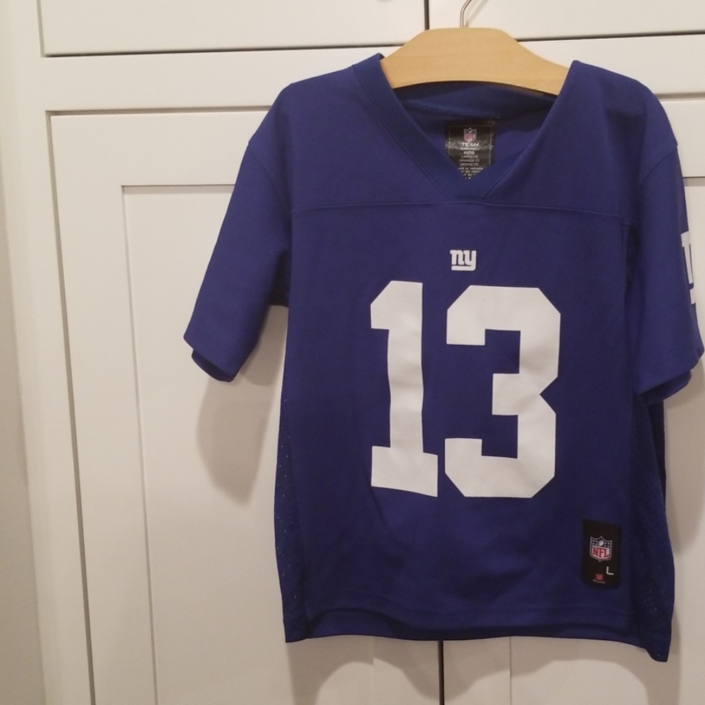 New York Giants Odell Beckham Jr  Football Jersey Size 7 Youth Large